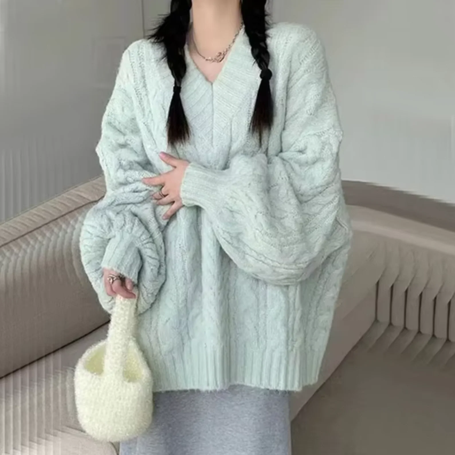 Micaela | Oversized knit sweater - Image 6