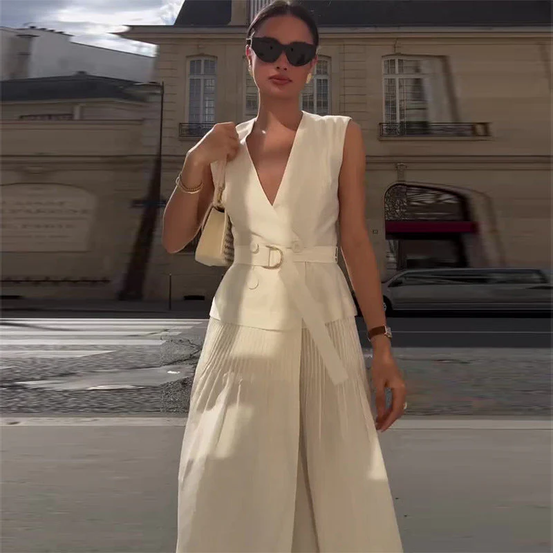 Milagros® | Elegant White Dress - Image 3