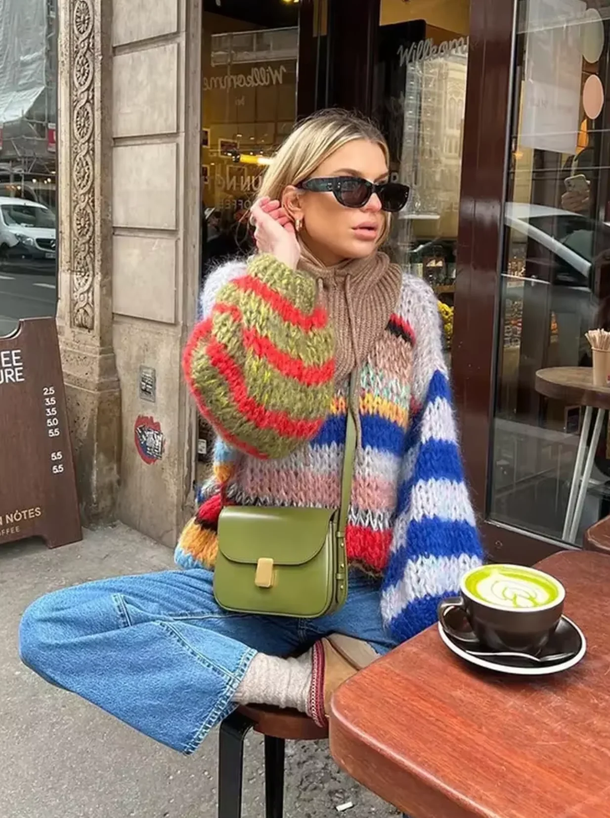 Milagros | Oversized cotton knit sweater