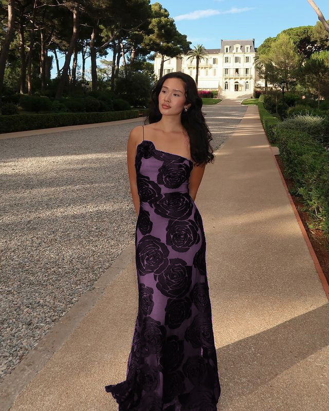 Milagros® | Women'S Evening Dress With Floral Appliqu��s - Image 8
