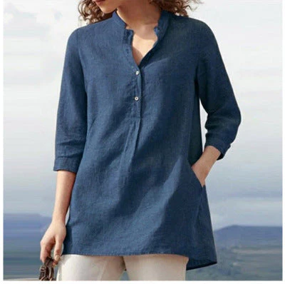Mildred® | Elegant Leinenblouse - Image 5