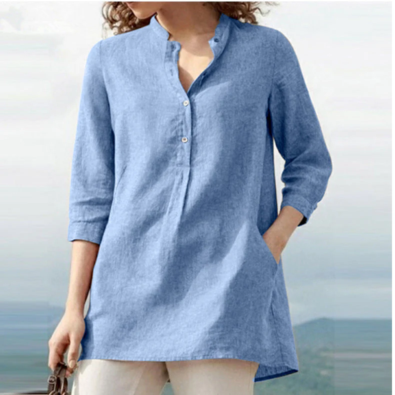 Mildred® | Elegant Leinenblouse - Image 7