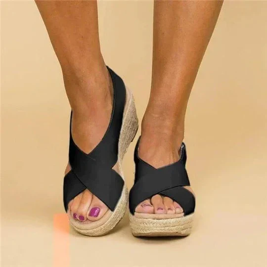 Mira® | Summery Chic Elegant Espadrille Sandals - Image 2