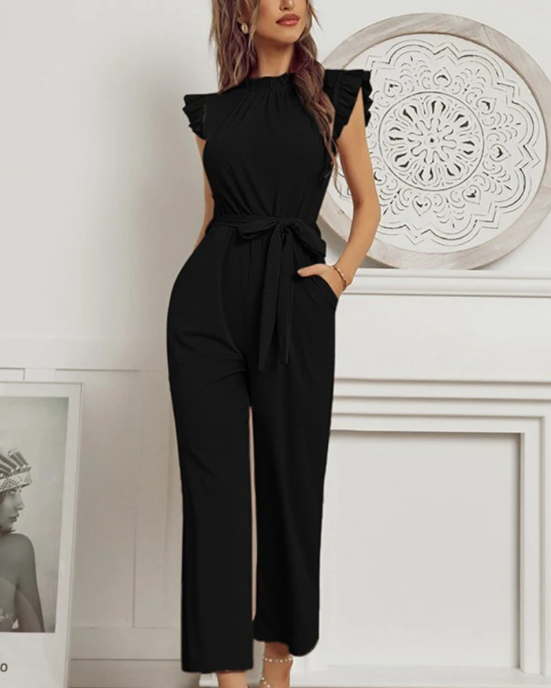Miranda® | Chic Ruffle Jumpsuit - Image 2