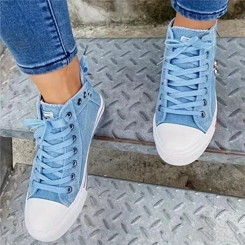 Miriam® | Denim Style Sneakers - Image 5