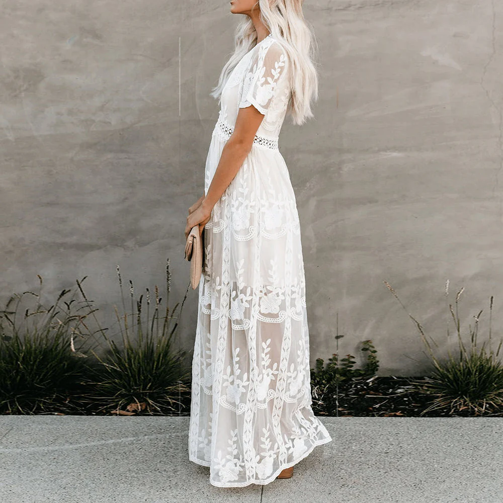 Molly® | Elegant Long Dress Flowing And Breathable - Image 4