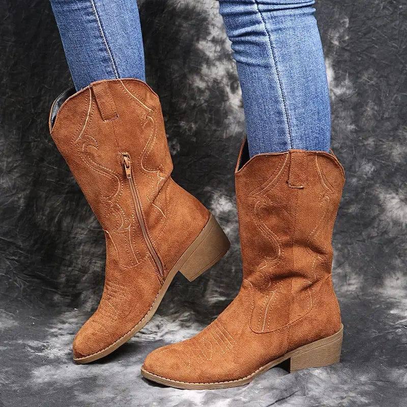 Monica | Casual, orthopedic cut boots - Image 4