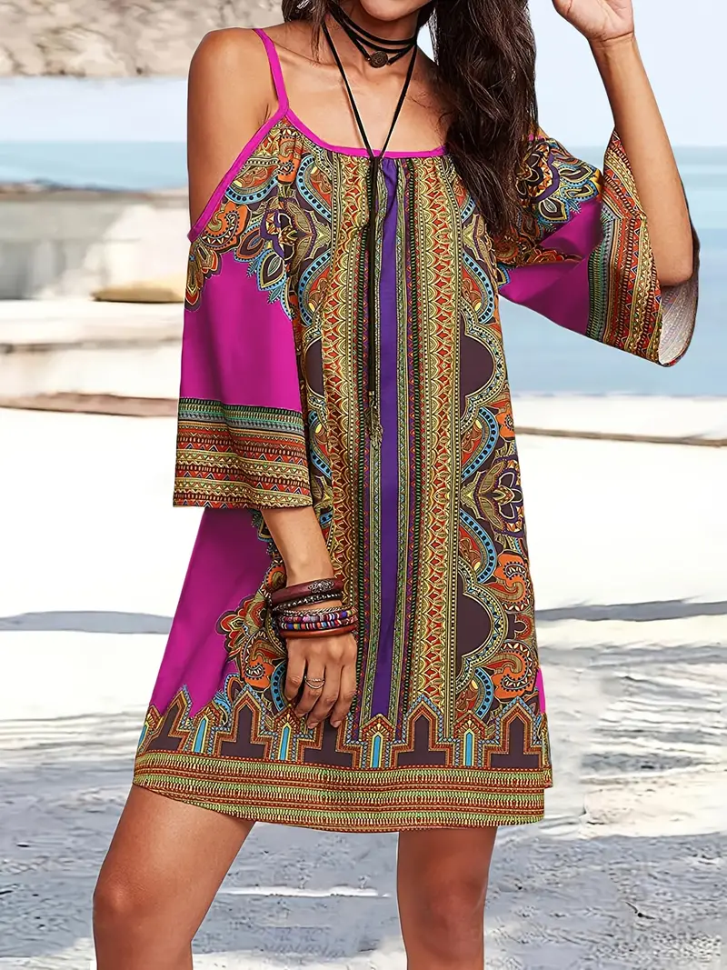 Mónica® | Colorful Boho Summer Dress - Image 2