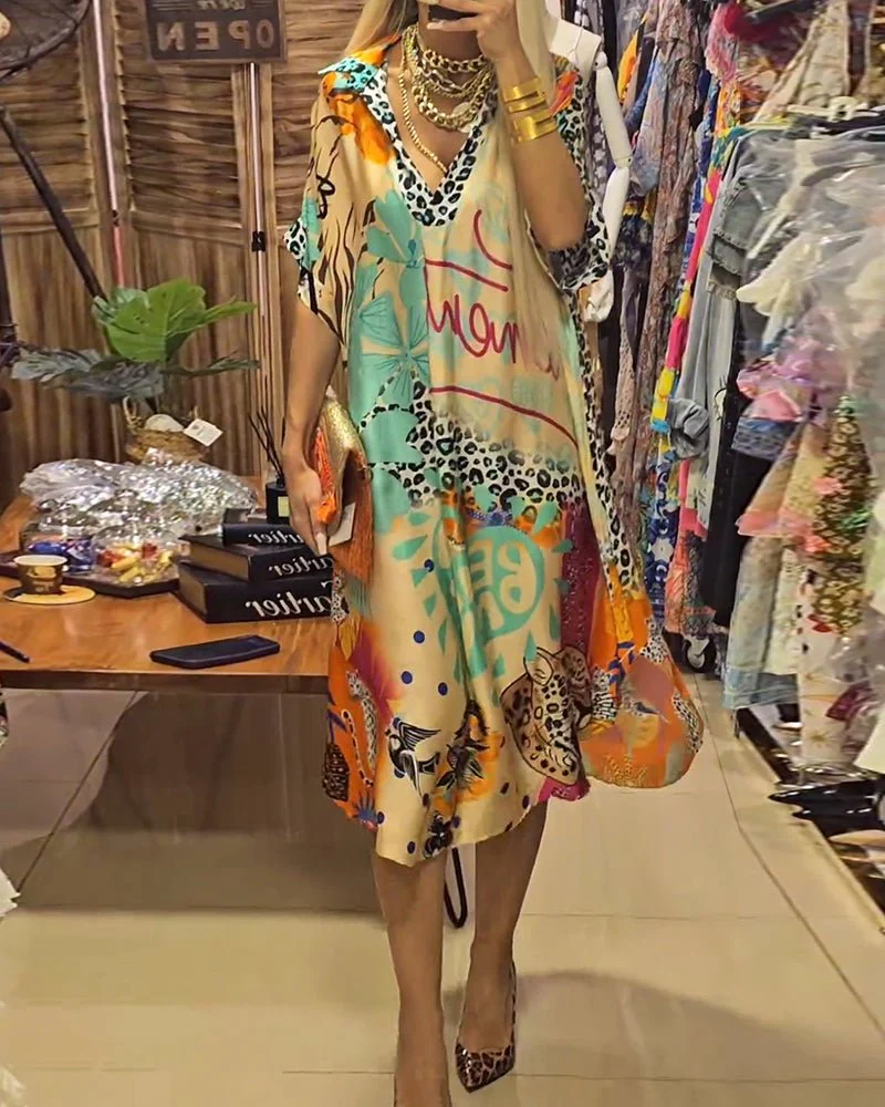 Mónica® | Elegant V-Neck Dress - Image 14