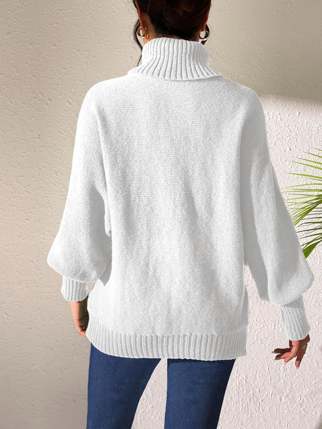 Monica | Heart turtleneck with long sleeves - Image 11