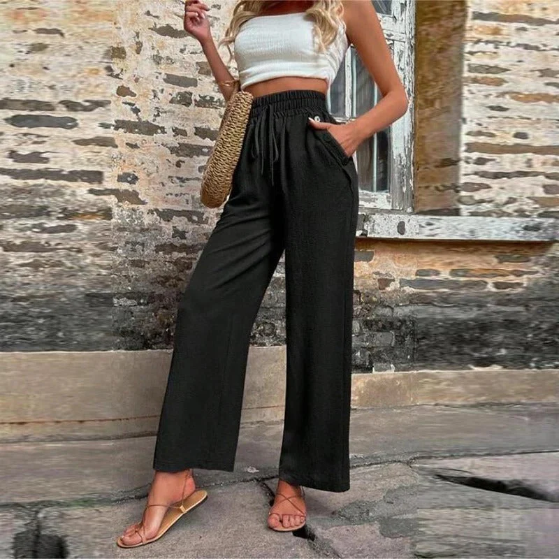 Monica® | High Waisted Casual Pants