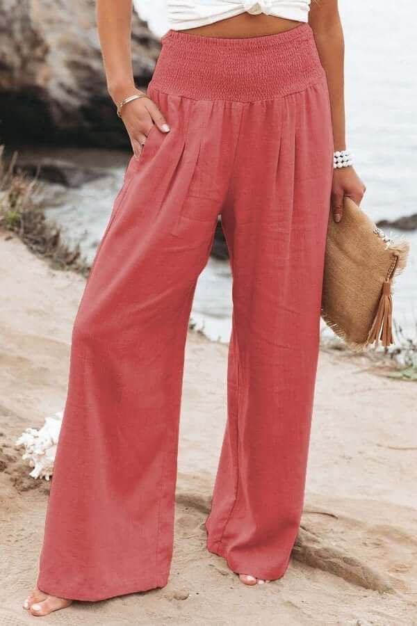 Mónica® | Linen Trousers With Stretch - Image 8