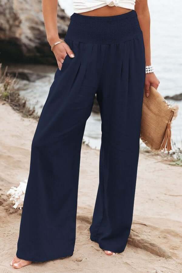 Mónica® | Linen Trousers With Stretch - Image 9