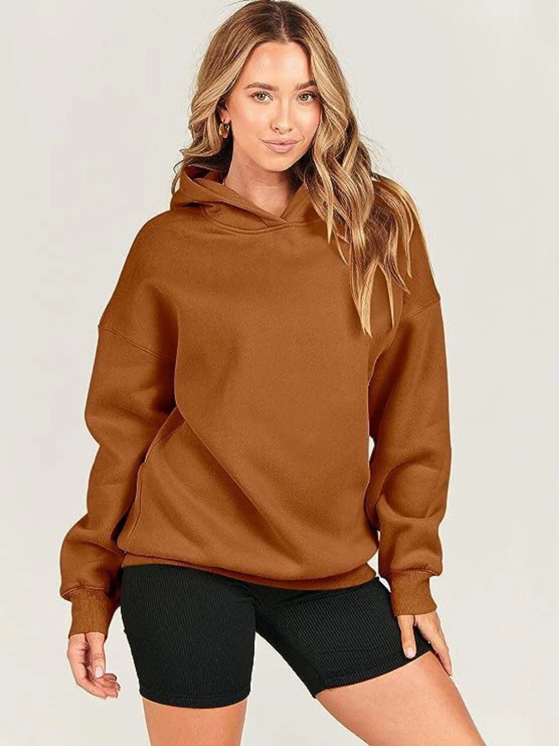 Monica | Long-sleeved hoodie with dropped shoulders - Image 21