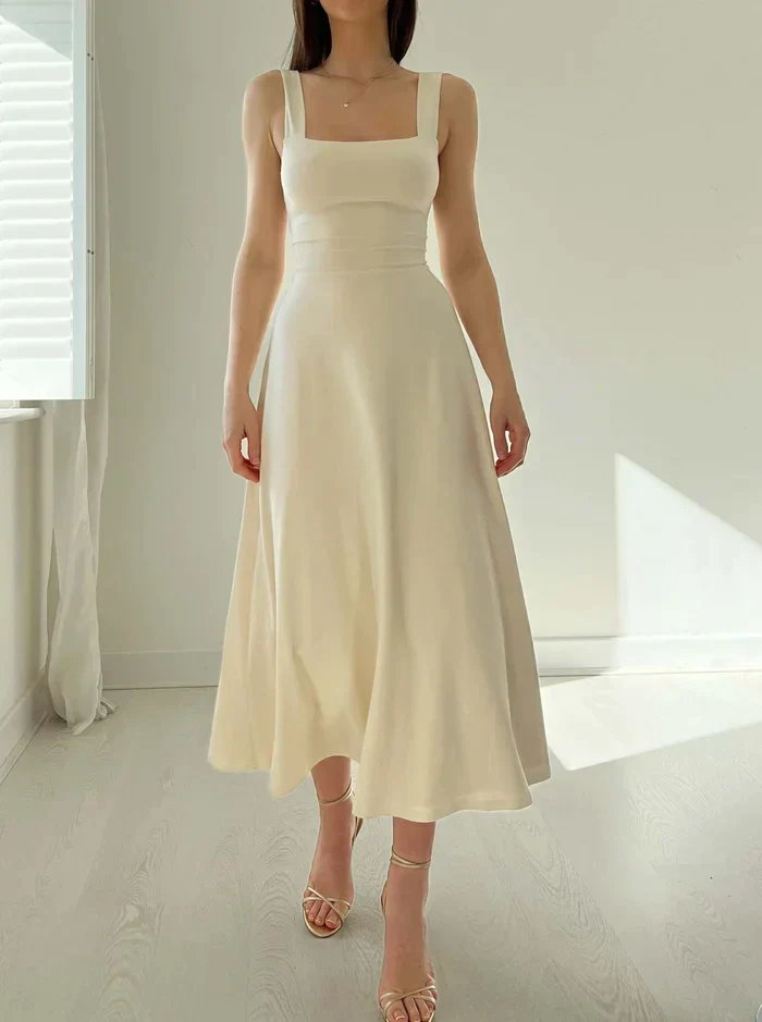 Mónica® | Summer Dress With A Square Neckline