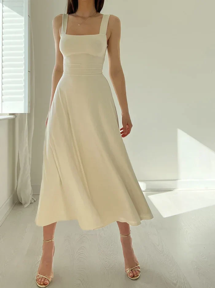 Mónica® | Summer Dress With A Square Neckline - Image 2