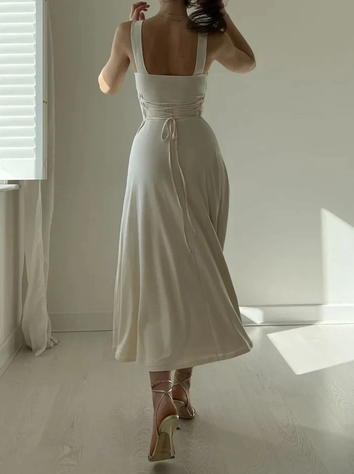 Mónica® | Summer Dress With A Square Neckline - Image 3