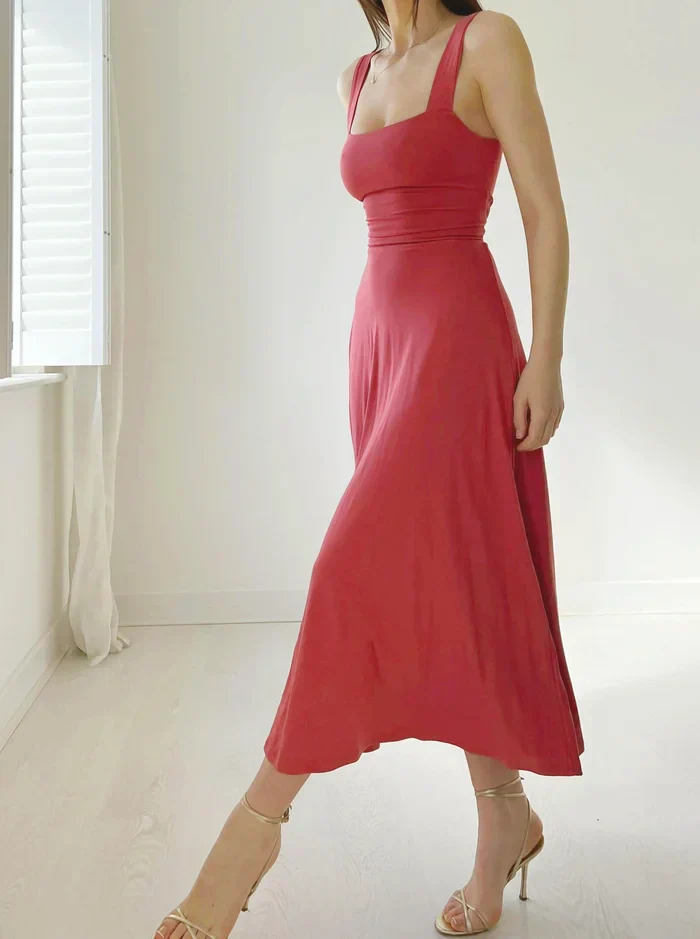 Mónica® | Summer Dress With A Square Neckline - Image 4
