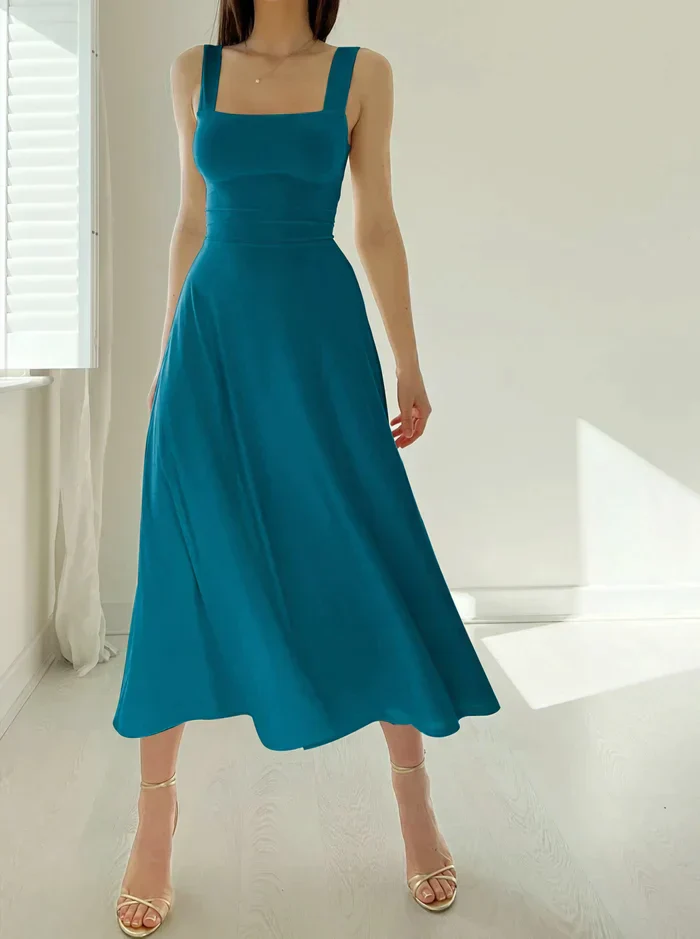 Mónica® | Summer Dress With A Square Neckline - Image 9