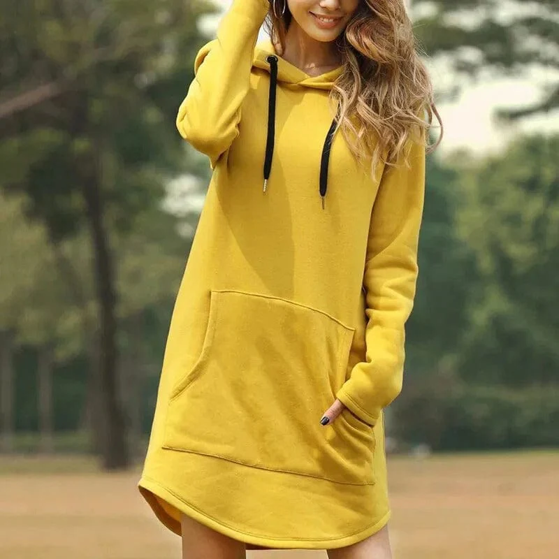 Monica® | Women's hooded sweater dress - Image 5