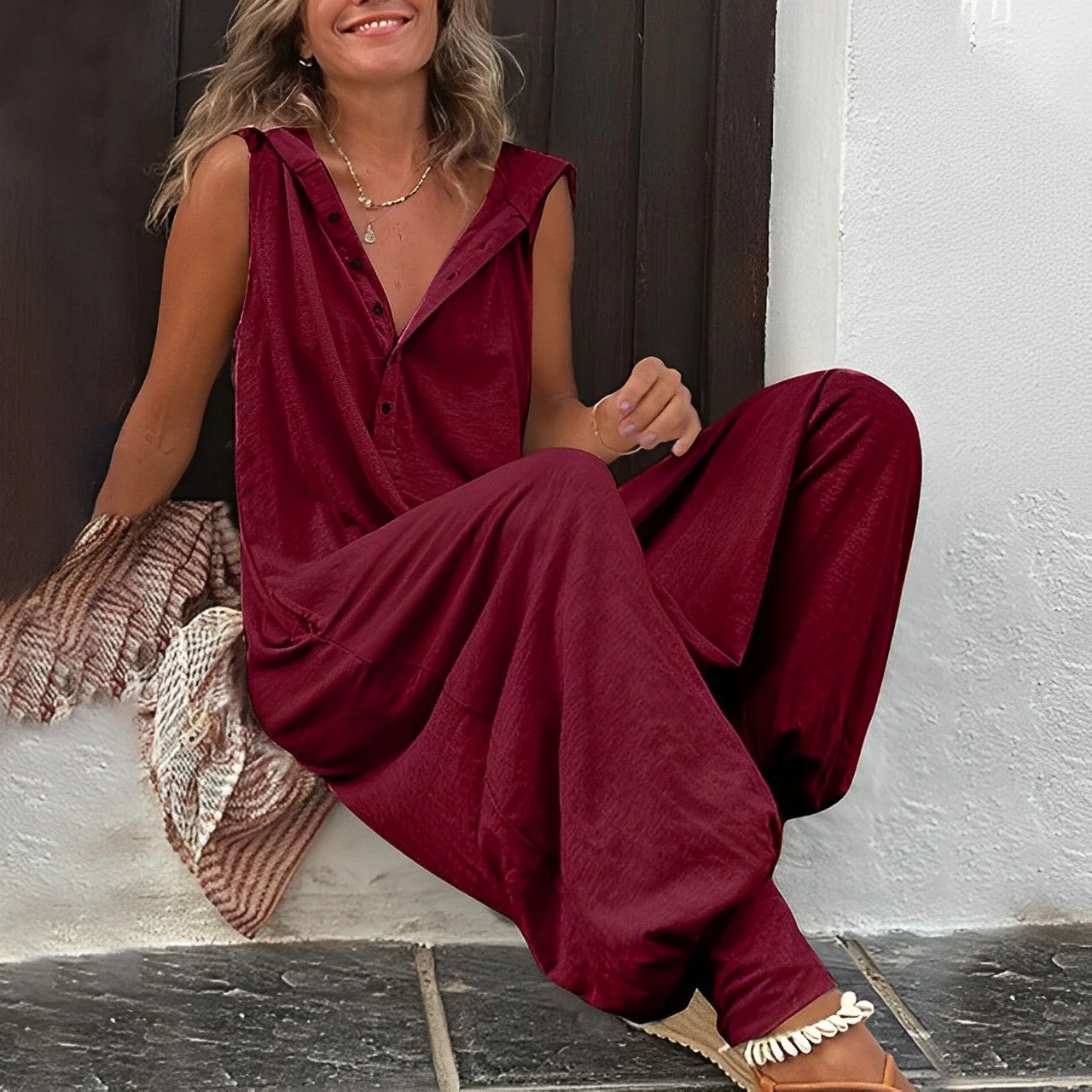 Monica® | women's sleeveless jumpsuit - Image 3