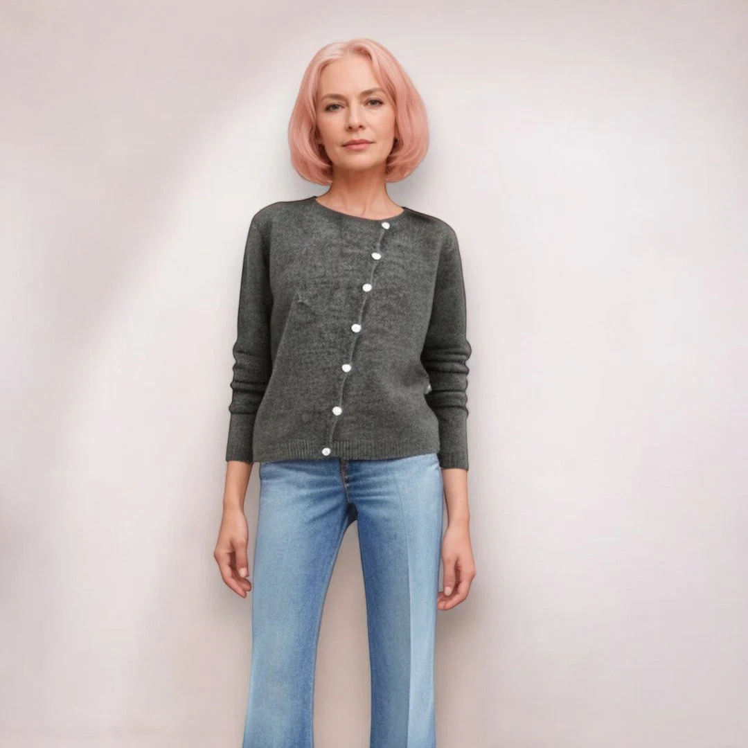 Monica | Elegant Button-Up Cardigan