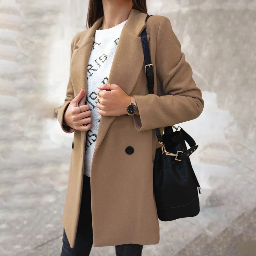 Nadia| Classic and elegant winter coat - Image 6