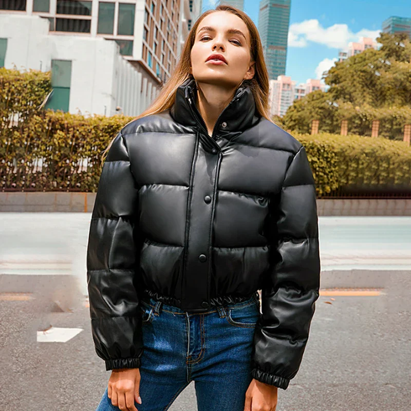Nadia | Elegant women's leather jacket - Image 4