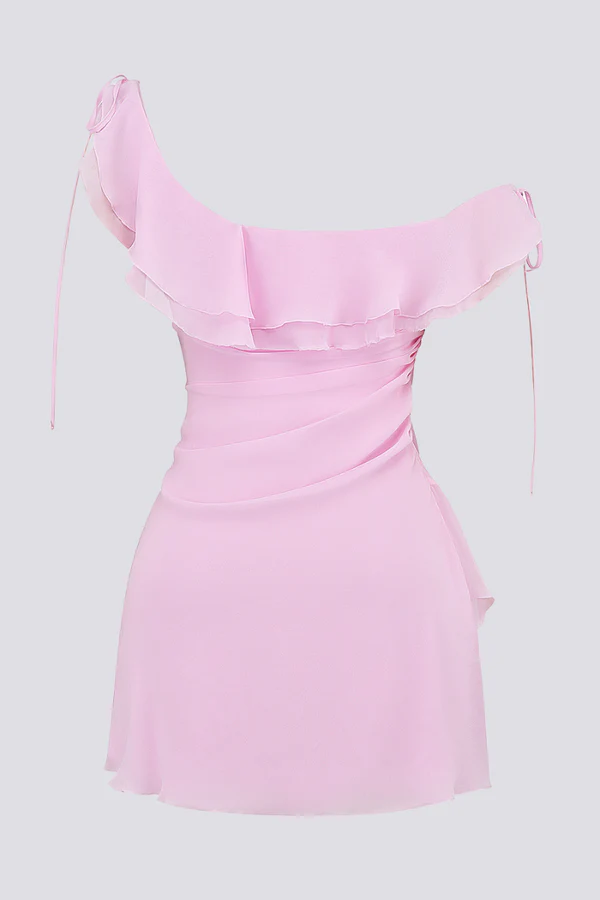 Nadia® | Off-Shoulder Ruffle Shirt Mini Dress - Image 7