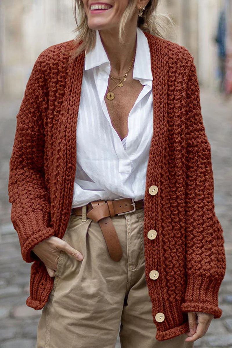 Nadia | Tailored and elegant winter cardigan - Image 5