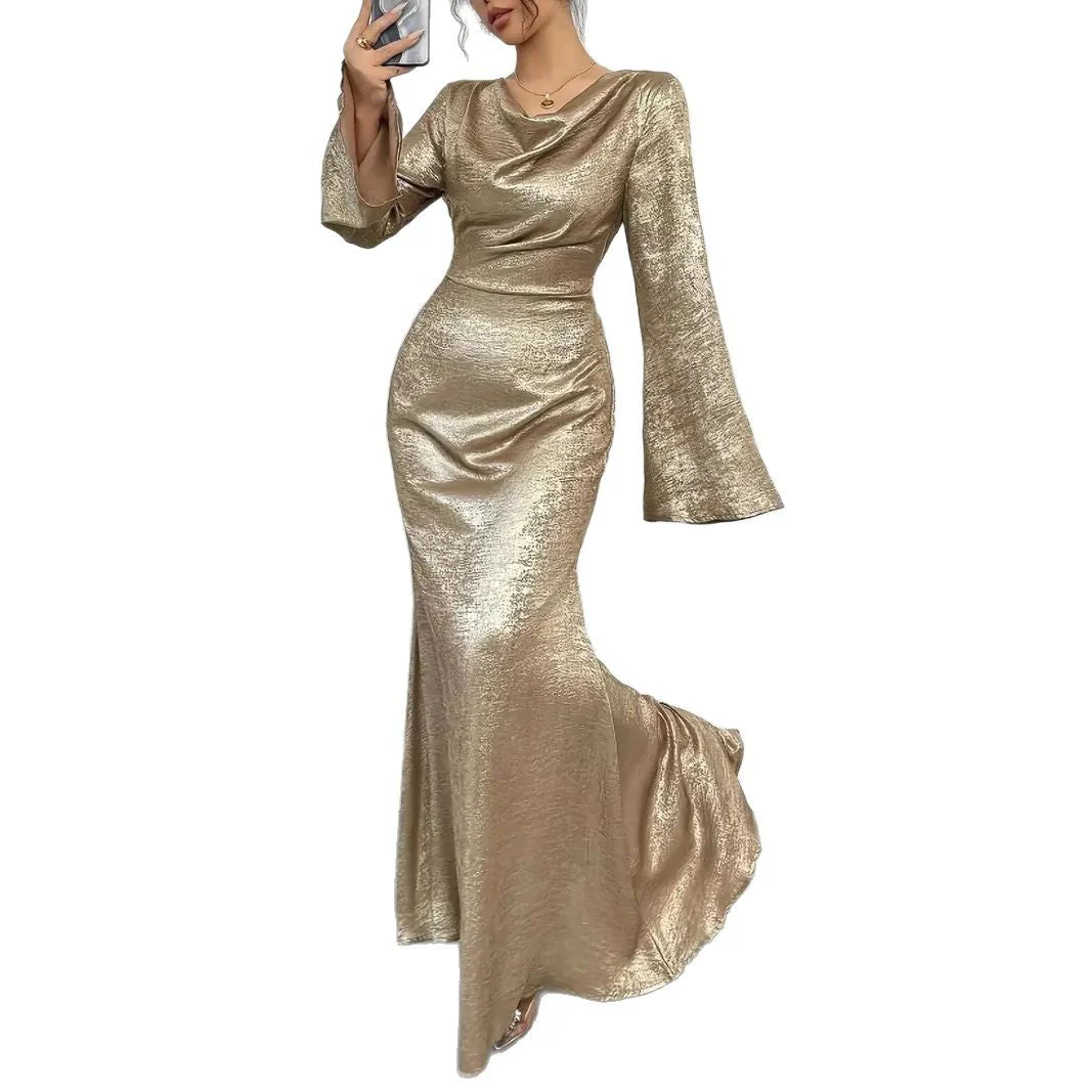 Nadia® | Women'S Evening Dress With Shiny Surface - Image 5