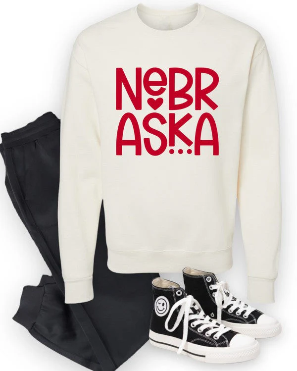 Nadine | Nebraska Cozy Graphic Sweatshirt - Image 5