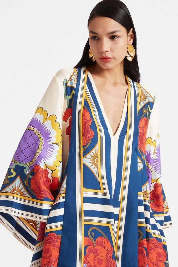 Natacha® | Placed Rust Magnifico Dress - Image 4
