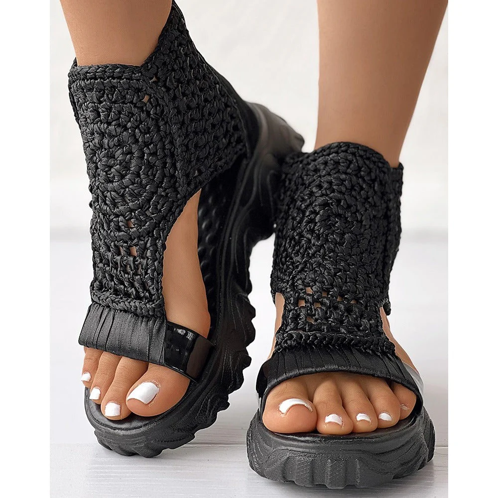 Natalia® | Dames Braided Sandals - Image 2