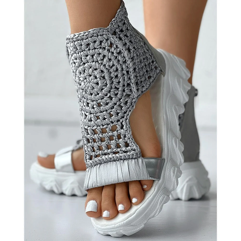 Natalia® | Dames Braided Sandals - Image 9
