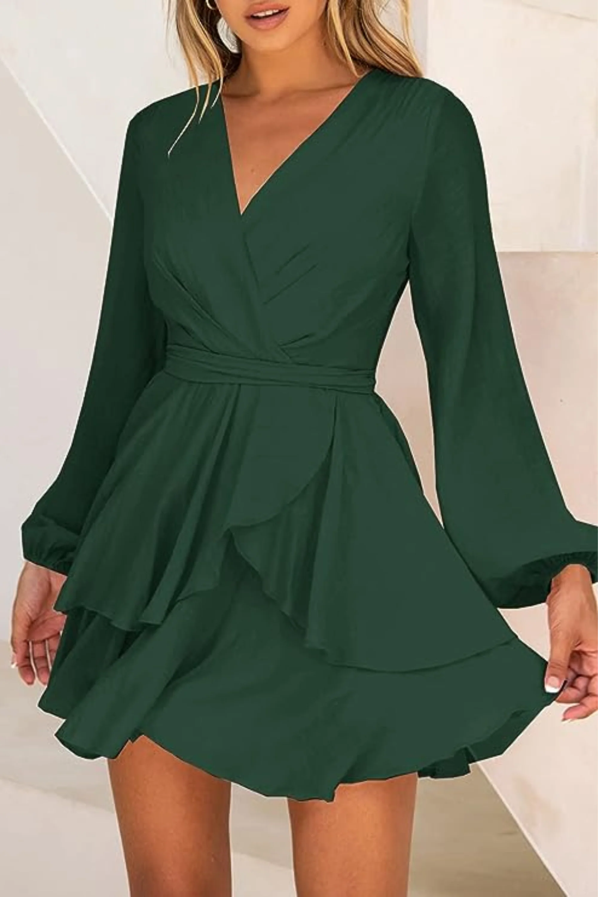 Natalia® | Summer Wrap Mini Dress