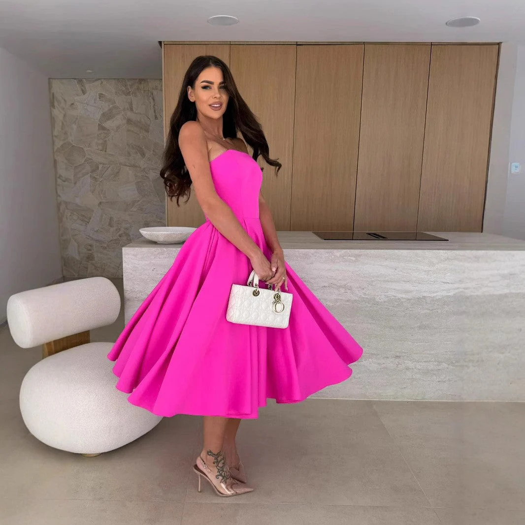 Natalia® | Women'S Evening Dress With A Swinging Skirt And Strapless Design - Image 3