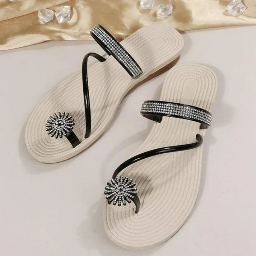 Natalie® | Sandals With A Pattern Of Snowflakes - Image 3