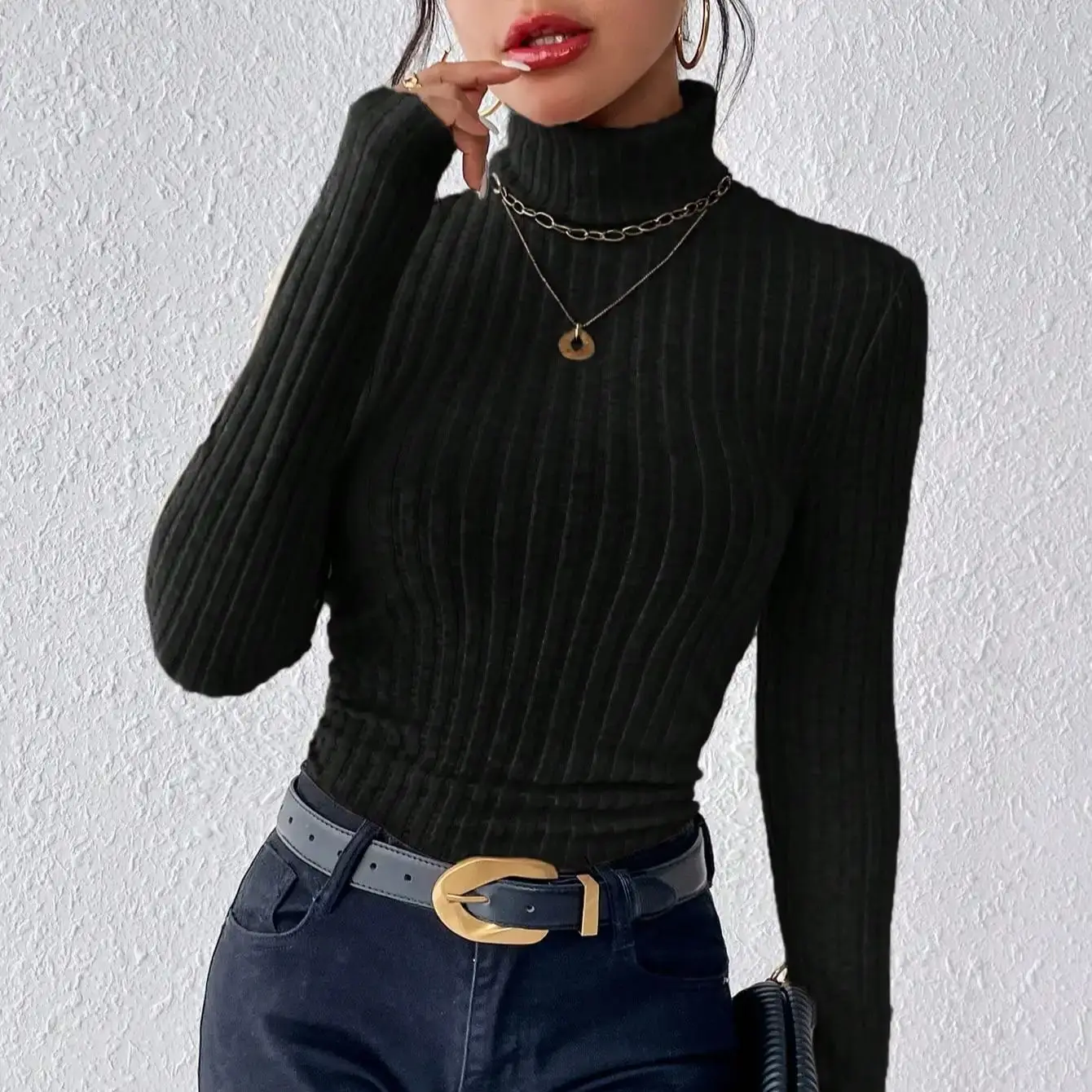 Nathalie | Emmeline turtleneck sweater