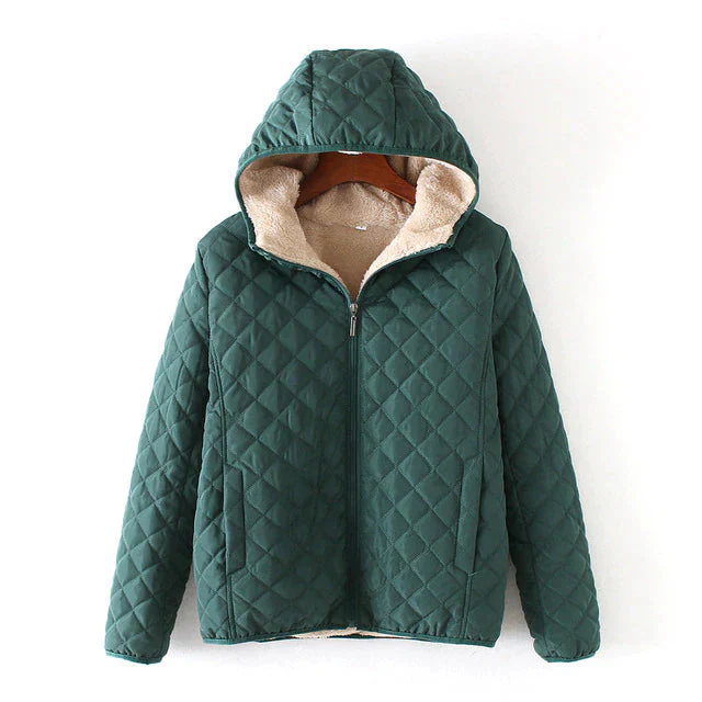 Nathalie® | Lined women's coat with hood - Image 8
