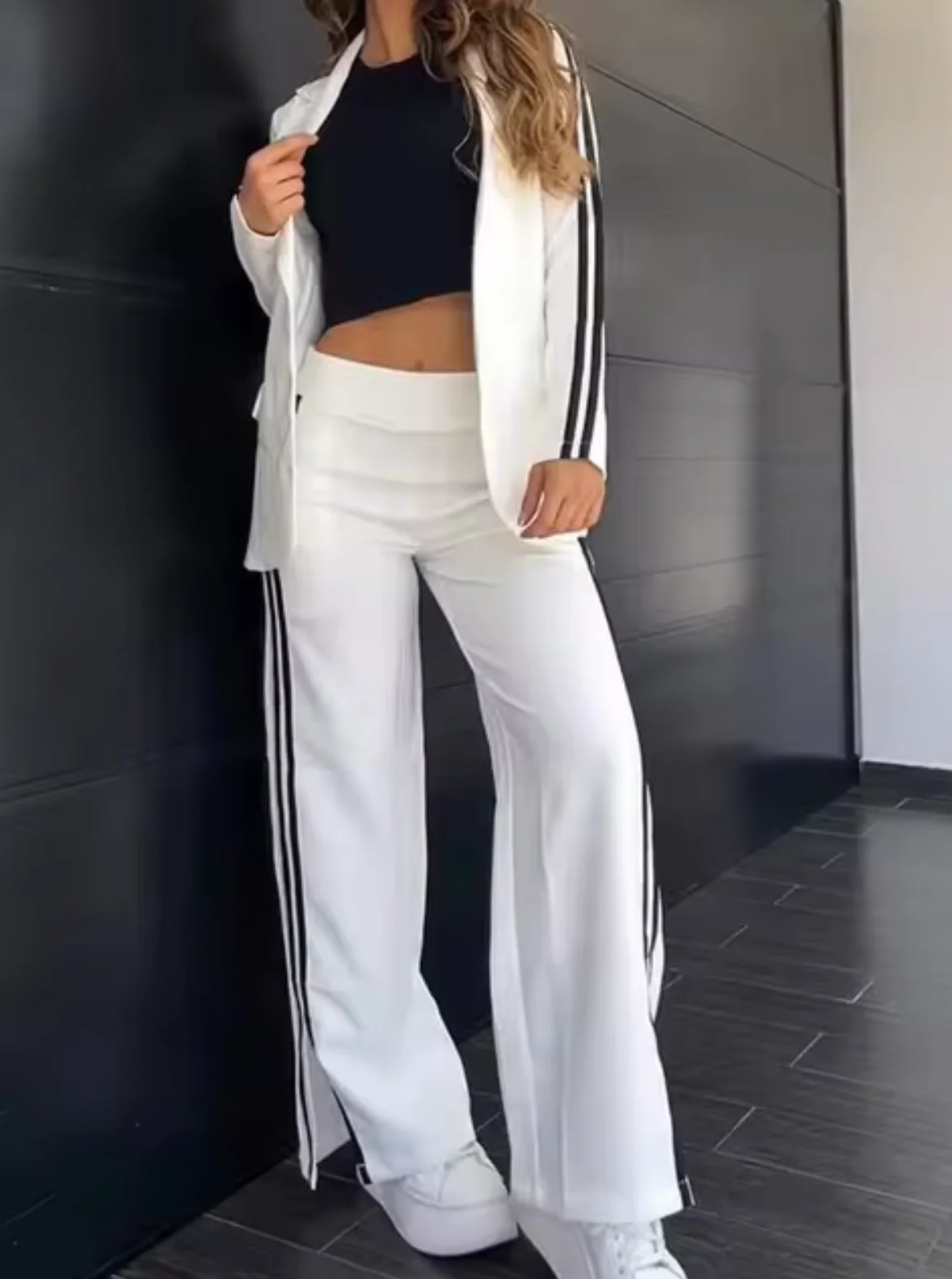 Natividad | Elegant blazer and trousers set