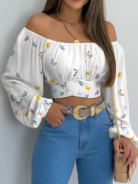 Nayeli® | -Top sans épaules Style boho elegant with some longues - Image 6