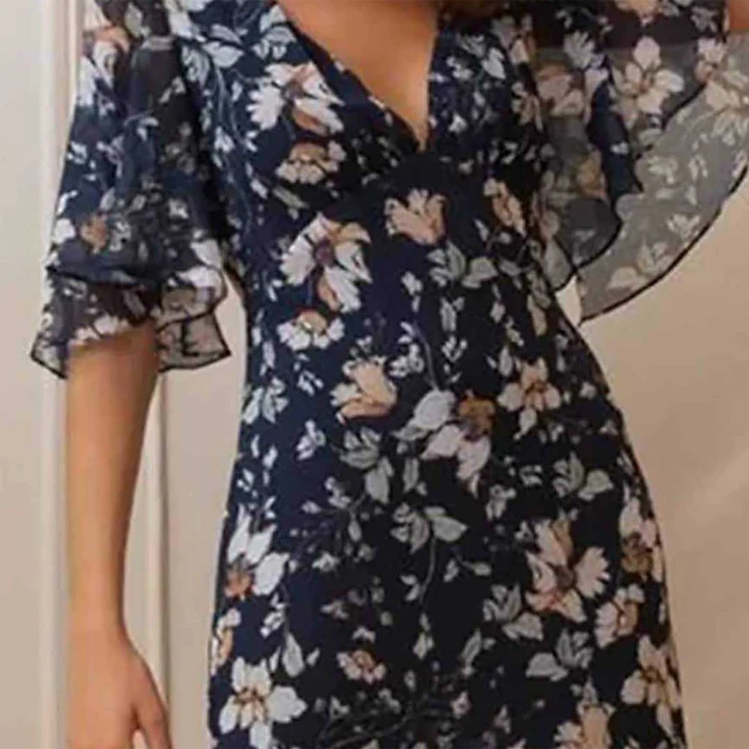 Nazira® | Elegant Floral Dress - Image 3