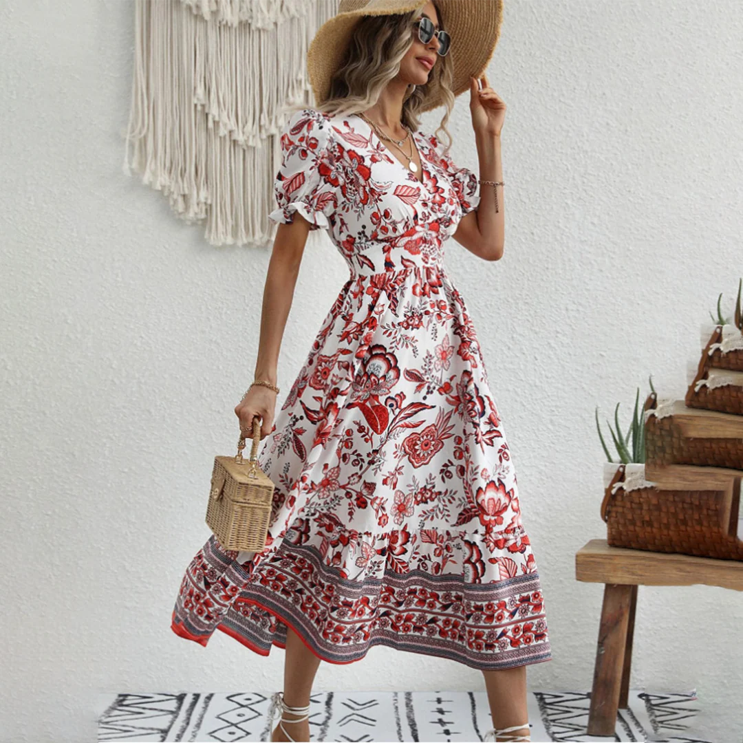 Nigella® | Elegant Floral Dress - Image 6