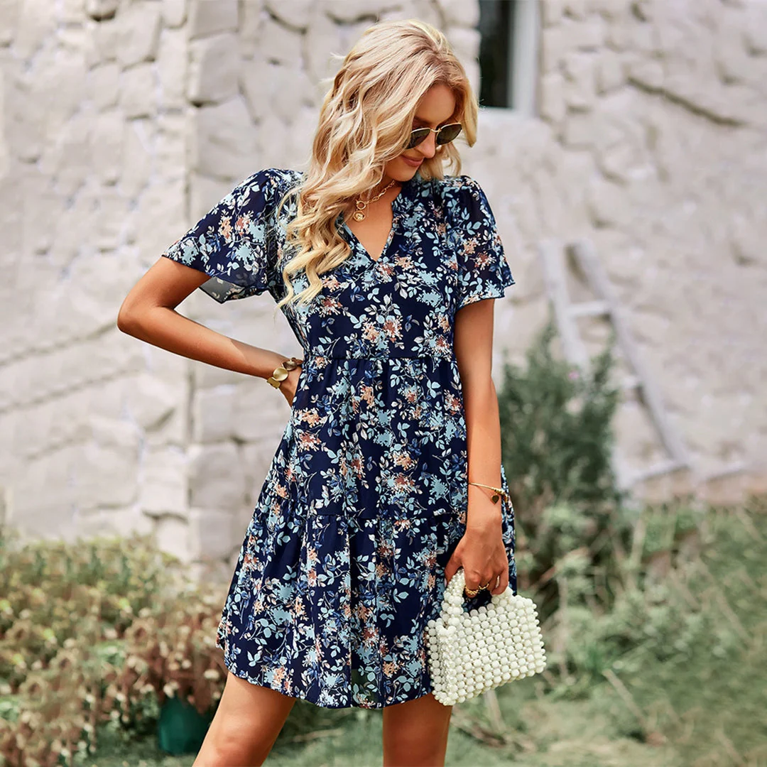 Nikol® | Gebl��mtes Minidress - Image 5