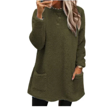 Nina | Long women's sweater from Calido - Image 7