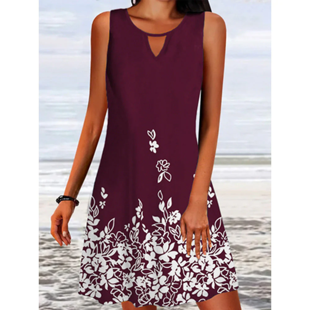 Nina® | Women'S Floral A-Line Summer Dress - Image 7