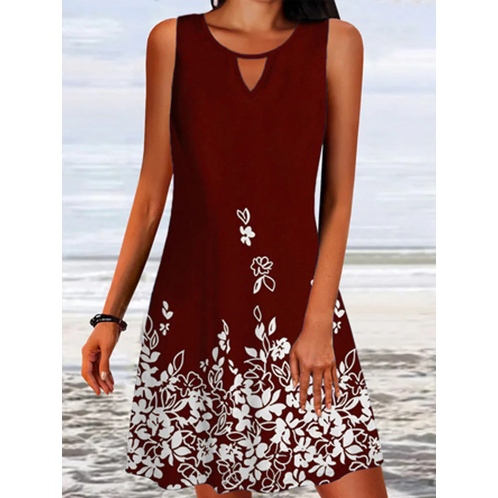 Nina® | Women'S Floral A-Line Summer Dress - Image 9