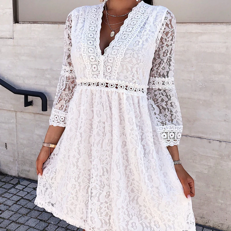 Noa® | Short Lace Dress