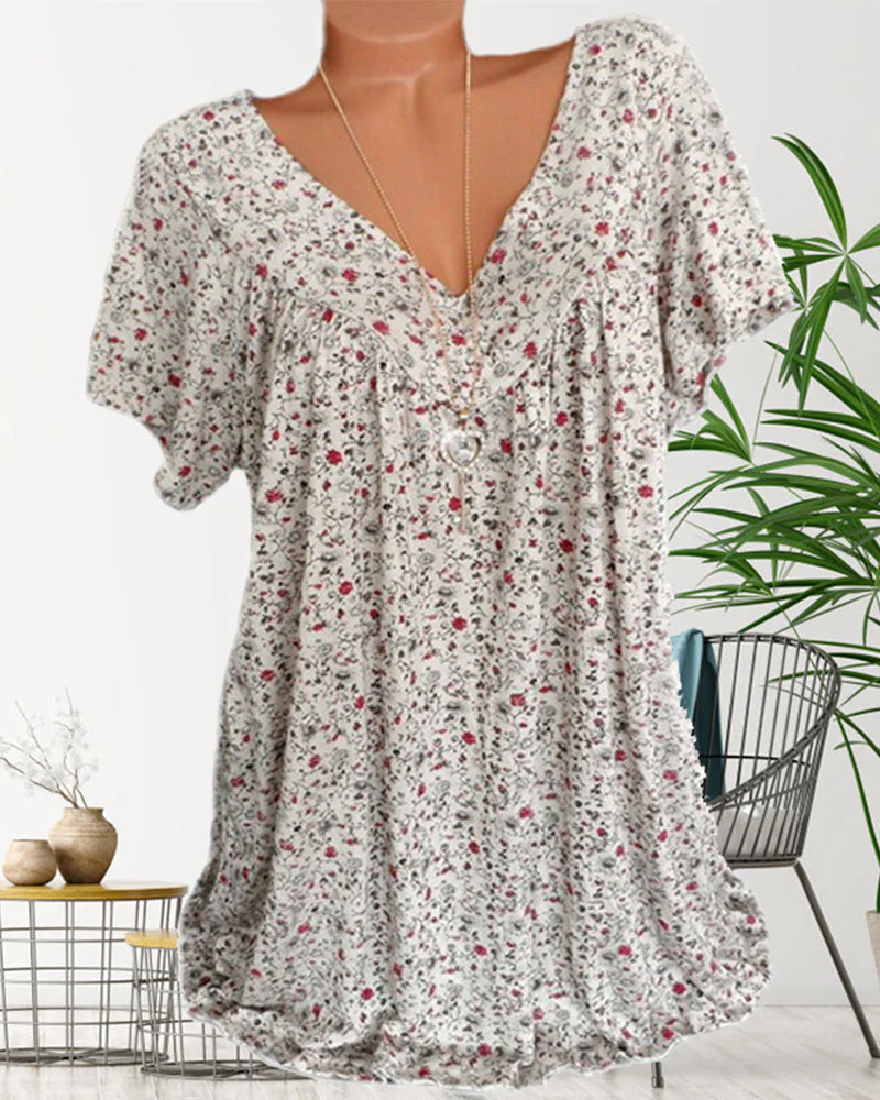 Noelia® | Floral Women'S Summer Blouse